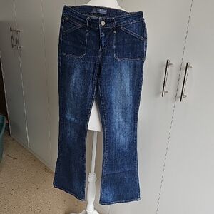 Levi's Dark Blue Wide Leg Jeans